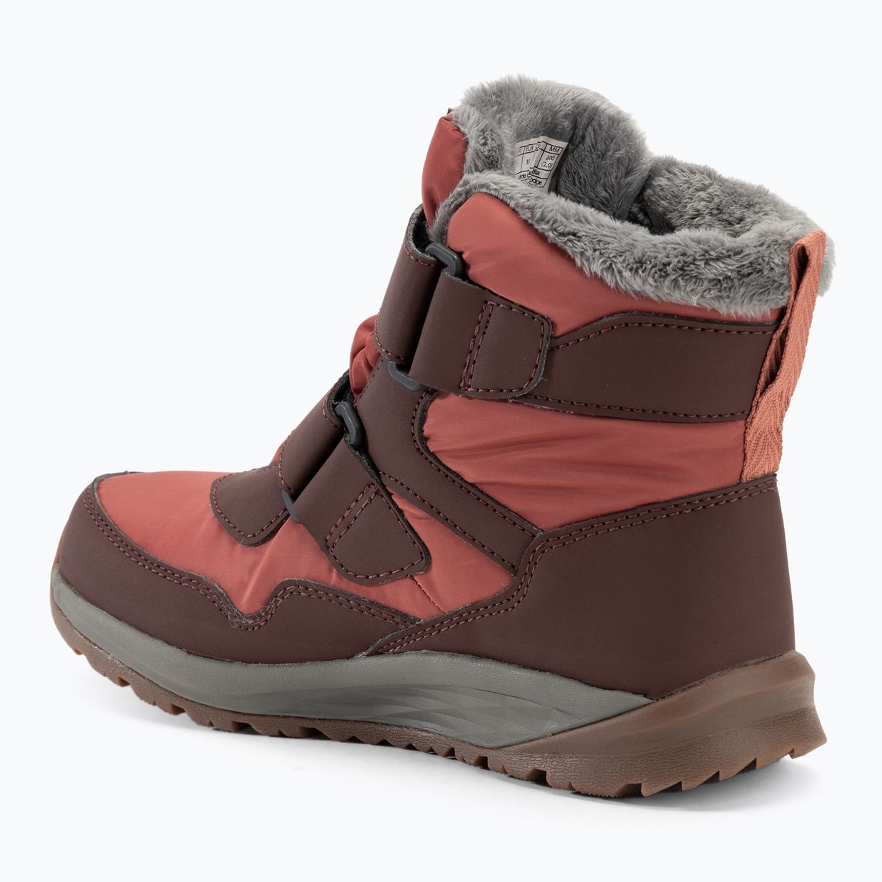 Jack Wolfskin gyermek csizma Polar Bear-B Texapore Mid Vc sötét mahagóni 3