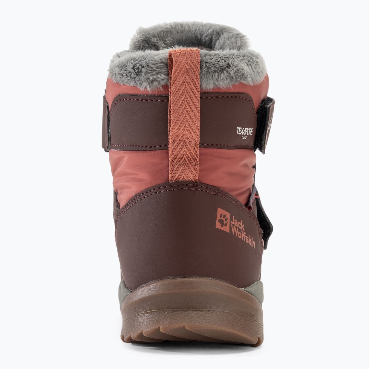 Jack Wolfskin gyermek csizma Polar Bear-B Texapore Mid Vc sötét mahagóni 6